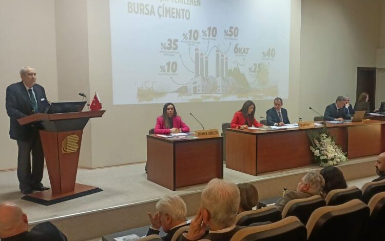 Bursa Çimento gelecek hedeflerini paylaştı Bursa Çimento gelecek hedeflerini paylaştı