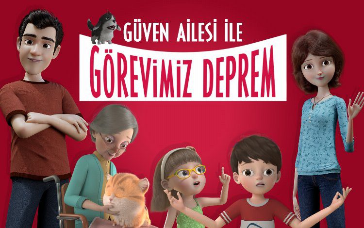 AKUT’tan deprem konulu çocuklara animasyon filmi