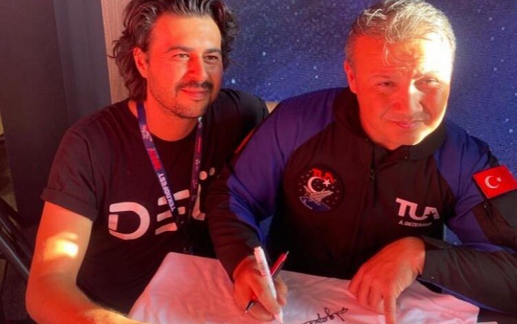 Türkiye’nin ilk uzay yolcusundan Dokuz Eylül’e selam Türkiye’nin ilk uzay yolcusundan Dokuz Eylül’e selam