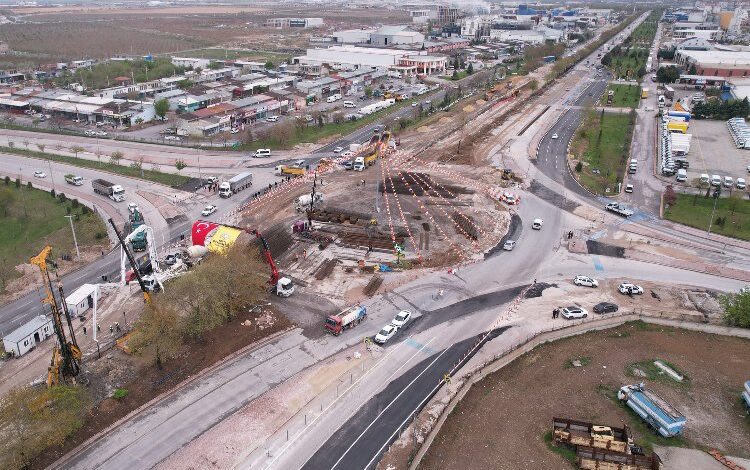 Konya’da Sedirler Köprülü Kavşağı’na temel Konya’da Sedirler Köprülü Kavşağı’na temel