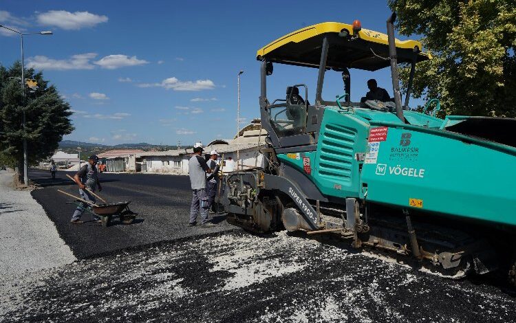 İvrindi’ye sıcak asfalt İvrindi’ye sıcak asfalt