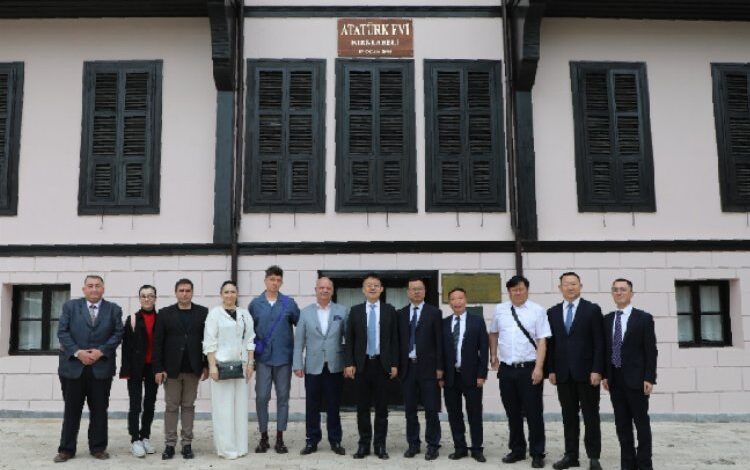 Çinli heyet Kırklareli’nde Çinli heyet Kırklareli’nde