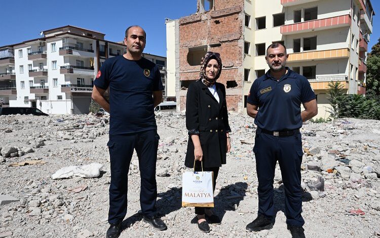 Malatya İtfaiyesi’nden duyarlı davranış Malatya İtfaiyesi’nden duyarlı davranış