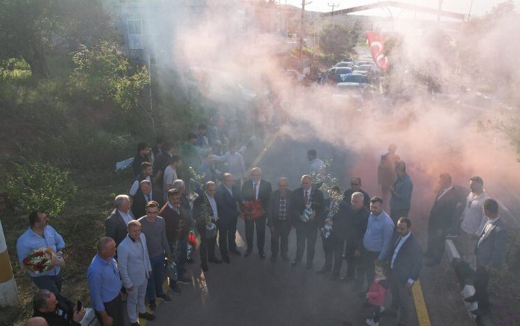 Manisa Büyükbelen’de meşalelerle karşılandılar