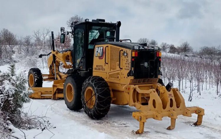 Bursa Kestel’de karla mücadele devam ediyor Bursa Kestel’de karla mücadele devam ediyor