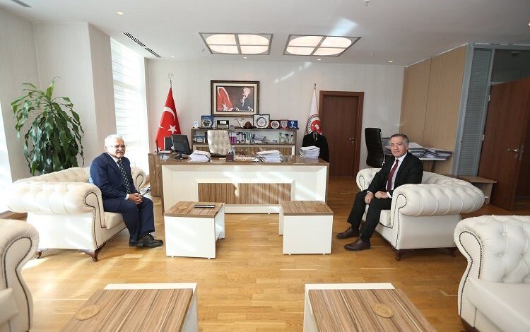 Kayseri Büyükşehir’den yargıya ziyaret Kayseri Büyükşehir’den yargıya ziyaret