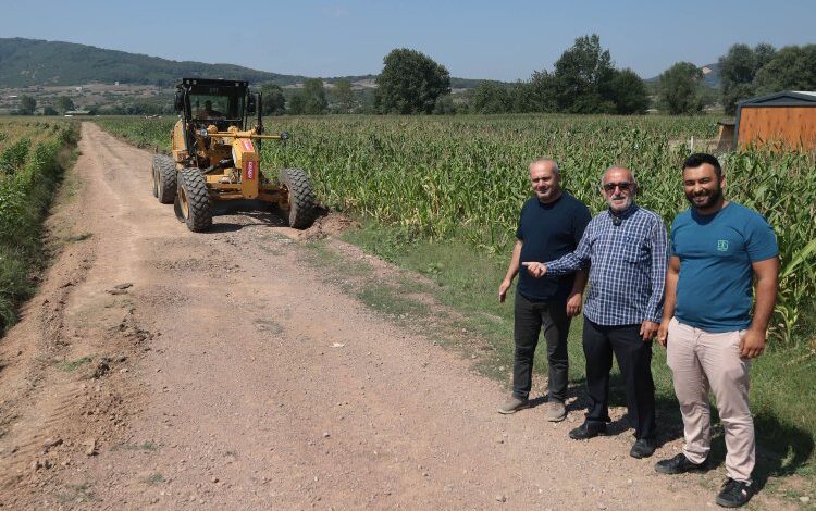 Kocaeli’de kırsalda arazilere ulaşmak daha kolay Kocaeli’de kırsalda arazilere ulaşmak daha kolay