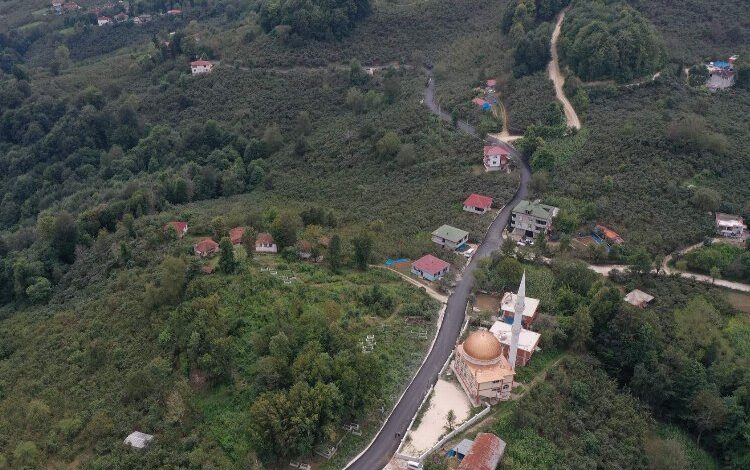 Asfaltsız köy yolu kalmadı! Alkışlar Ordu’ya