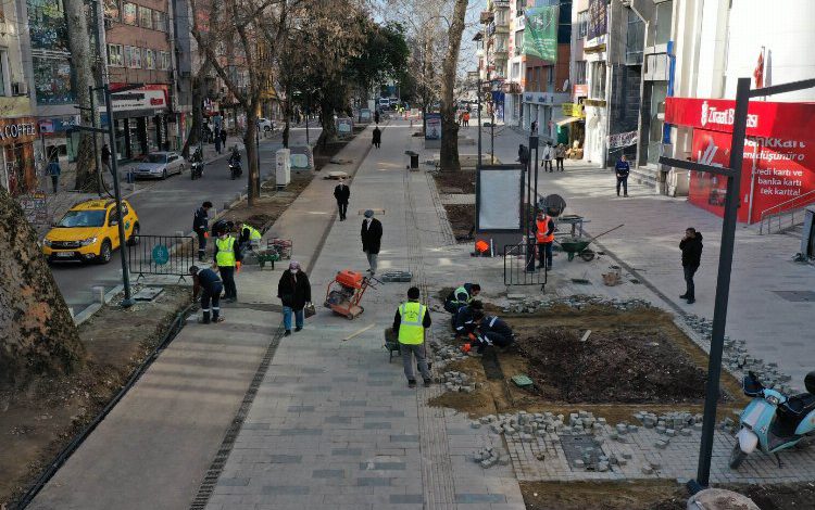 Kocaeli yürüyüş yolunda kar molası bitti çalışmalar devam ediyor