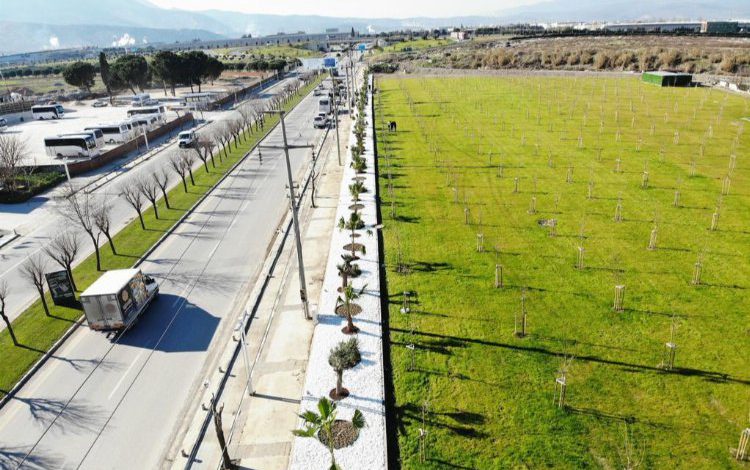 Manisa’ya 20 bin metrekarelik yeşil alan
