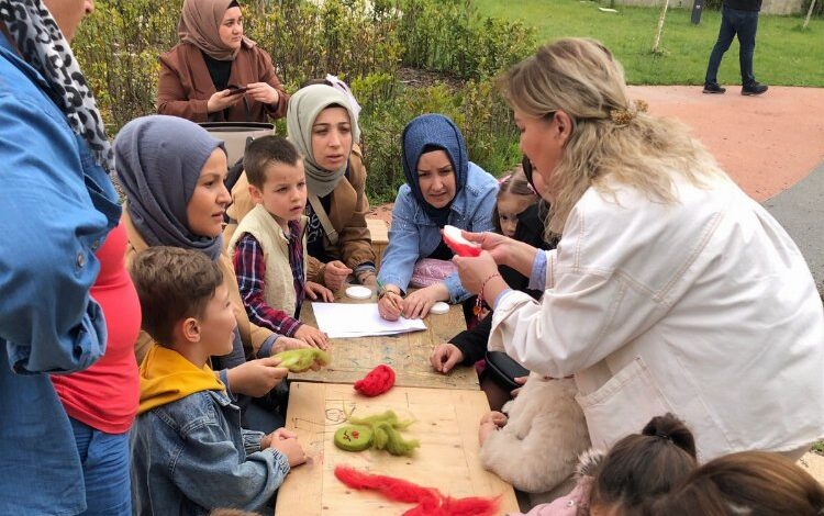 “Anne-Çocuk” atölyelerinde buluştular