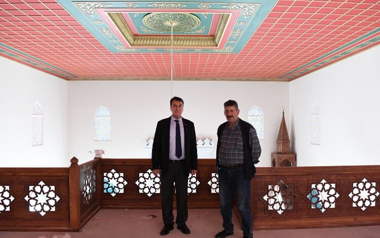 Osmangazi İzvat Camii’nde sona gelindi