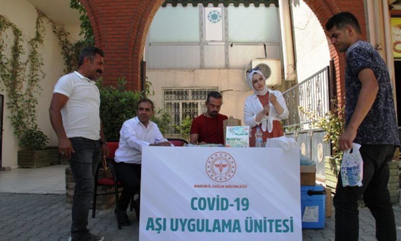 Mardin Yeşilli’de aşılama tam gaz