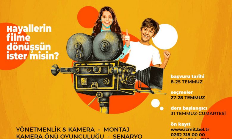 Çocukların hayalleri filme dönüşecek! Çocukların hayalleri filme dönüşecek!